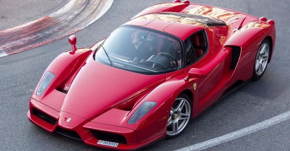 The iconic Enzo Ferrari car